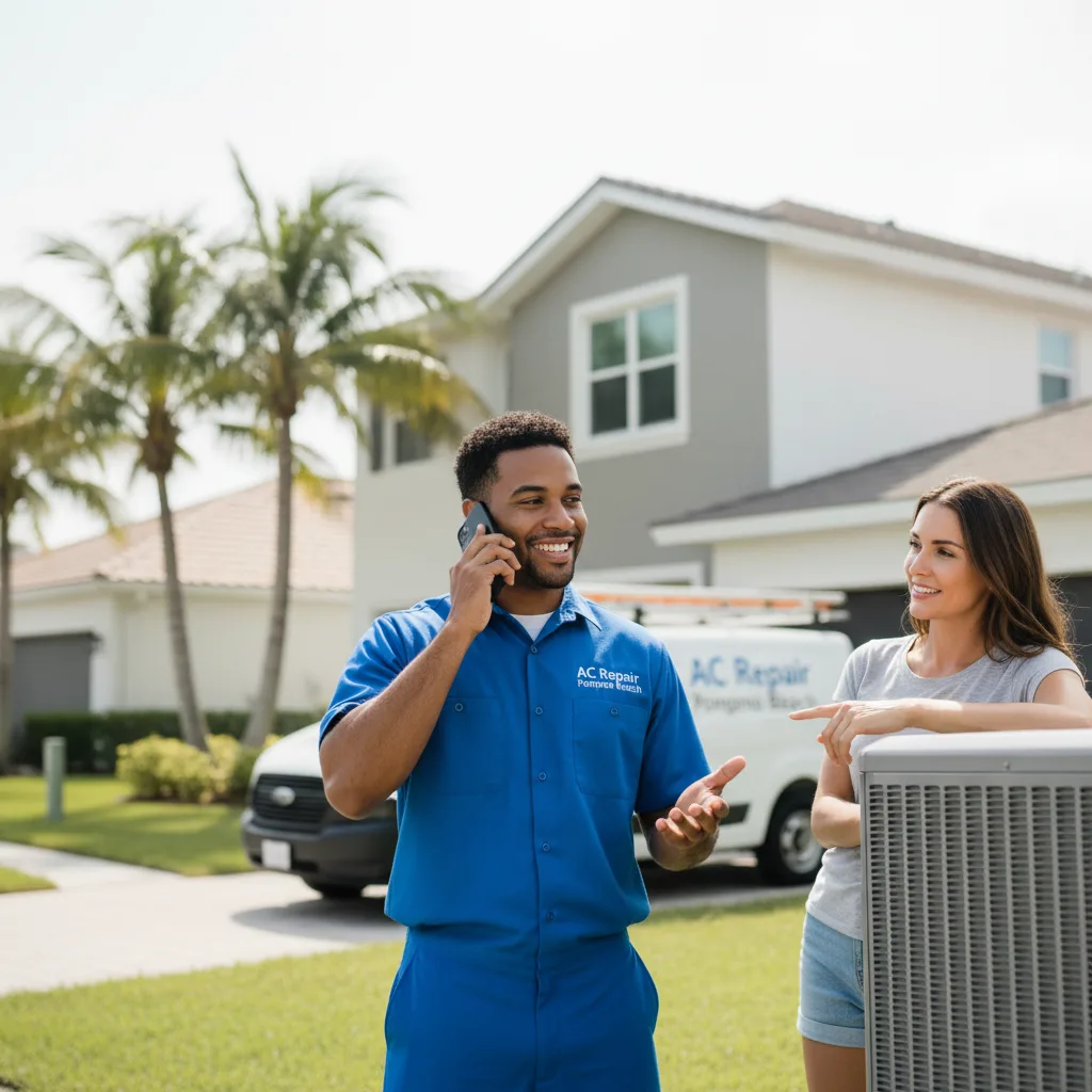 AC Repair Pompano Beach customer support in Merced